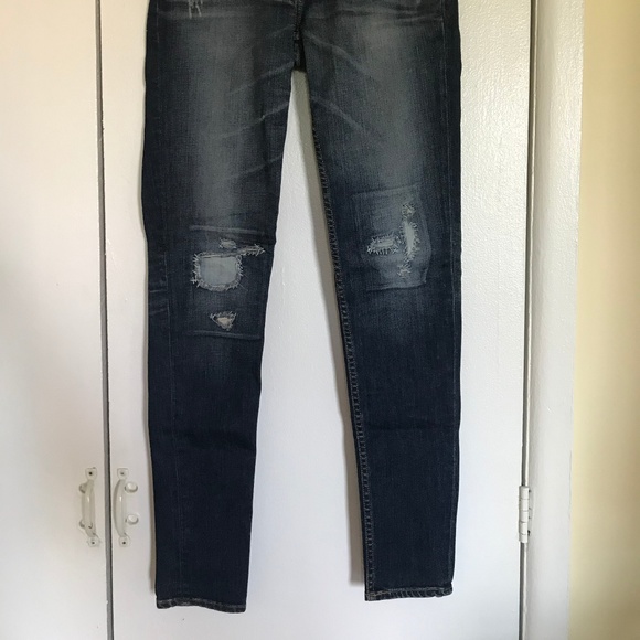 Distressed Skinny Jeans - Picture 2 of 3